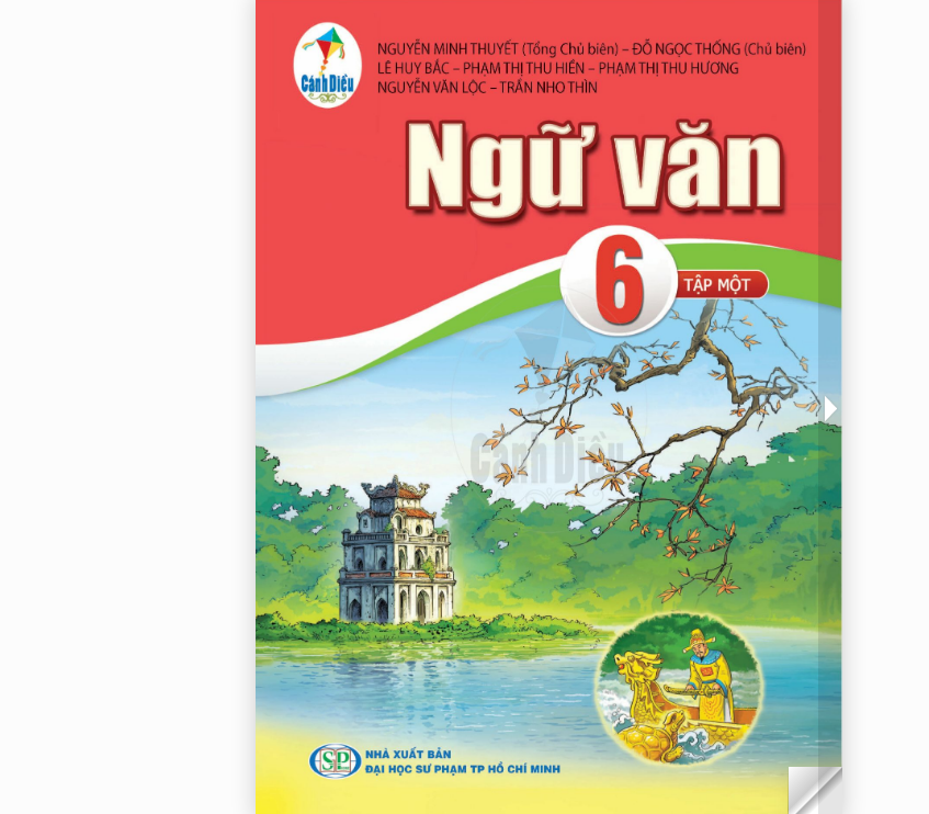 Hướng dẫn xem bộ sách giáo khoa lớp 6 bộ Cánh Diều