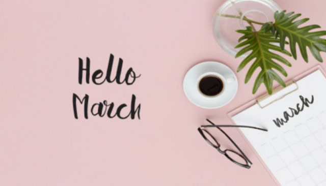 Lời chúc Tiếng Anh tháng 3
