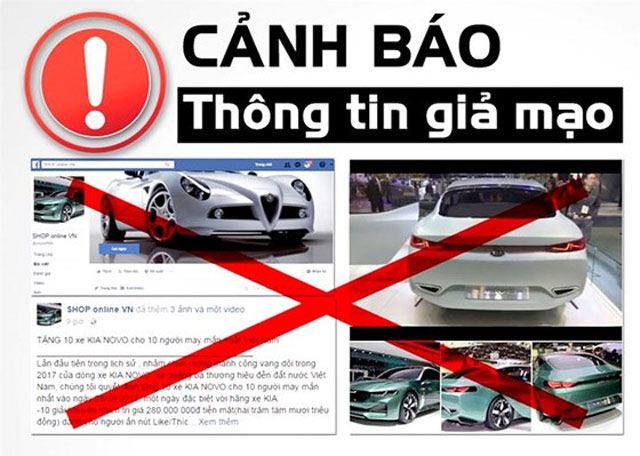 Mức phạt đăng tin giả