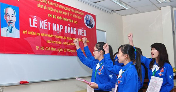 Tiêu chuẩn kết nạp Đảng đối với sinh viên
