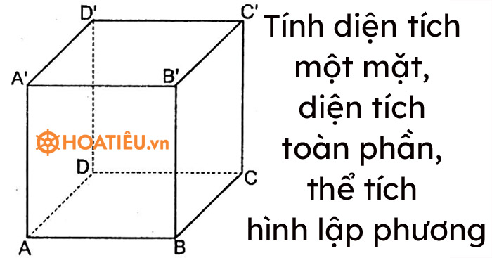 Các Phương Pháp Tính Diện Tích Khác Của Hình Lập Phương