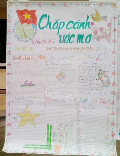 Những mẫu báo tường 26-3 đẹp nhất 13