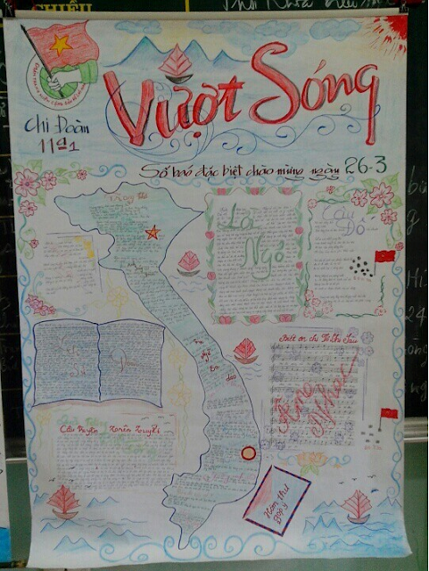 Những mẫu báo tường 26-3 đẹp nhất 23