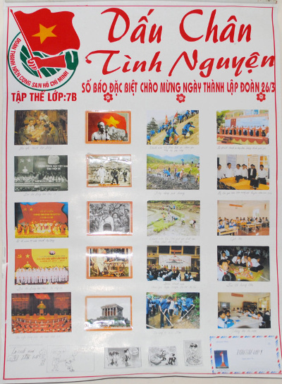 Những mẫu báo tường 26-3 đẹp nhất 3