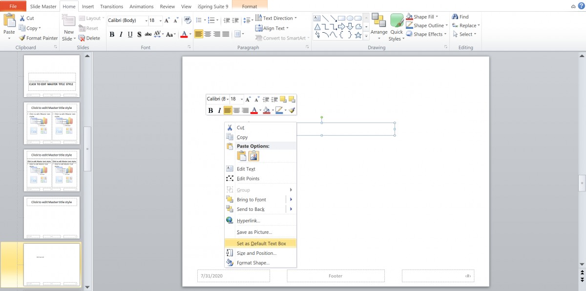 Cách đổi phông chữ trên powerpoint