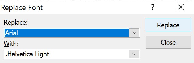 Cách đổi phông chữ trên powerpoint