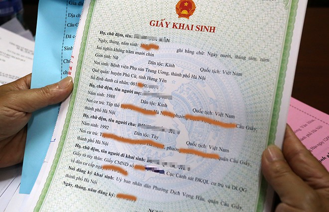 Thủ tục đăng ký lại khai sinh