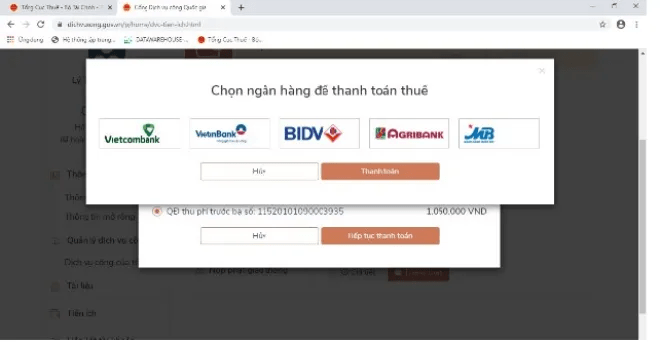 Hướng dẫn nộp lệ phí trước bạ ô tô, xe máy online
