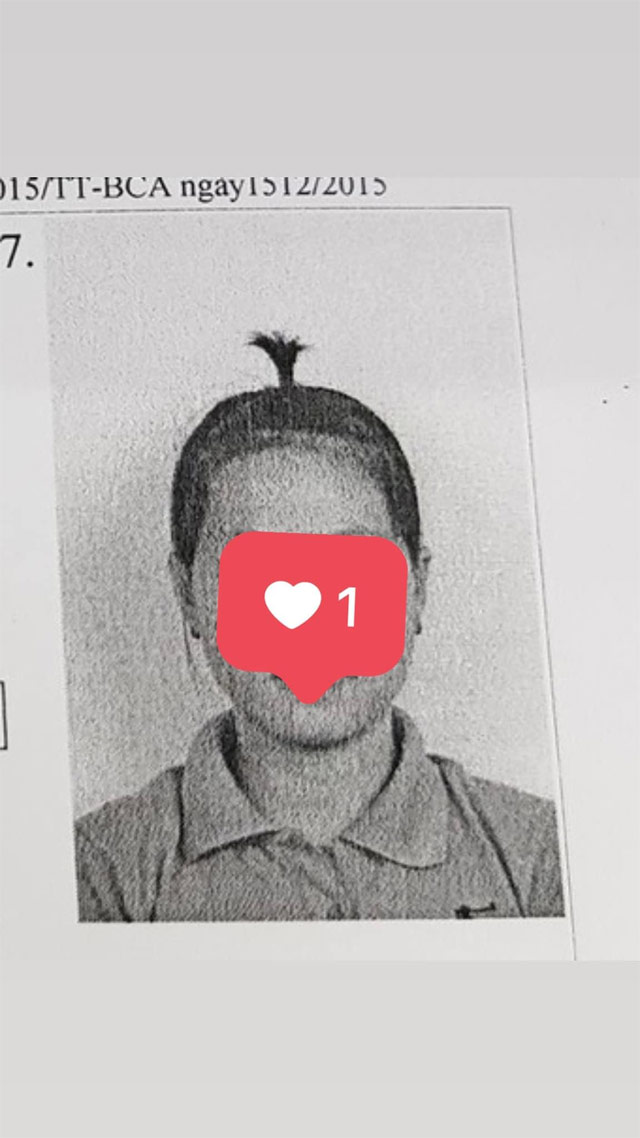 Chụp ảnh căn cước công dân có được để mái không?