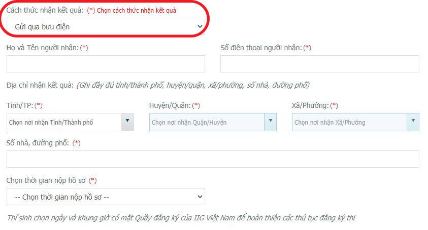Thủ tục đăng ký thi TOEIC mới nhất 
