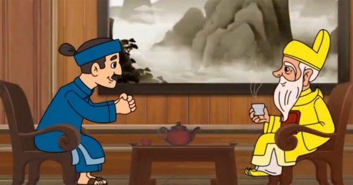 Cuộc đối thoại giữa Hồn Trương Ba và Đế Thích