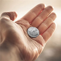 9 đồng xu: 1 nặng, 8 nhẹ. Với 2 cân đĩa, cần ít nhất mấy lần cân để tìm ra đồng xu nặng?