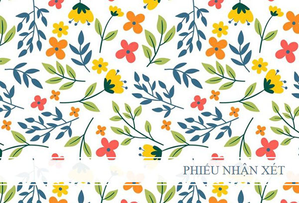 Mẫu ppt nhận xét học sinh