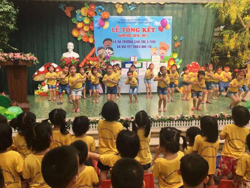 Lời dẫn văn nghệ tổng kết năm học của trường mầm non