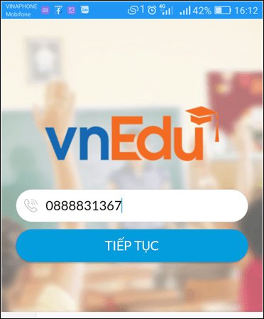 Tra cứu điểm trên Vnedu