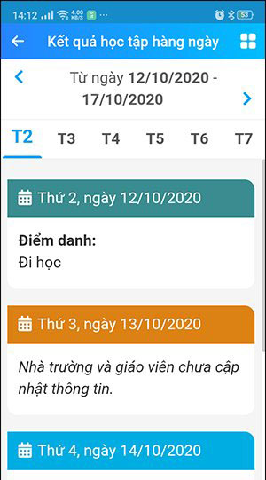 Xem điểm trên eNetviet