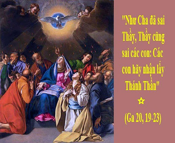 Hình chúa thánh thần hiện xuống