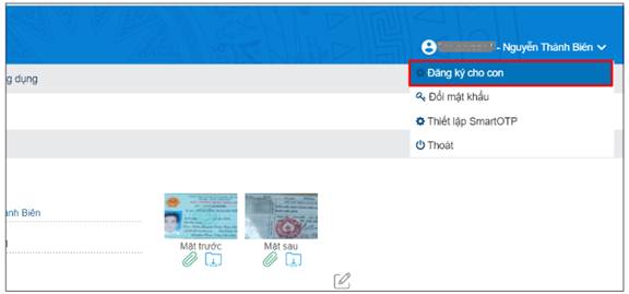 Hướng dẫn đăng ký ứng dụng VssID cho người dưới 18 tuổi