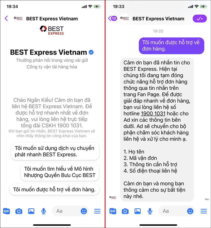 Tra cứu vận đơn Best Express 