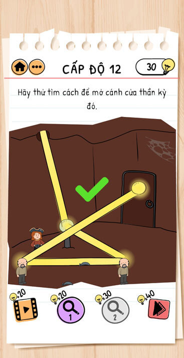 Đáp án Brain test 2