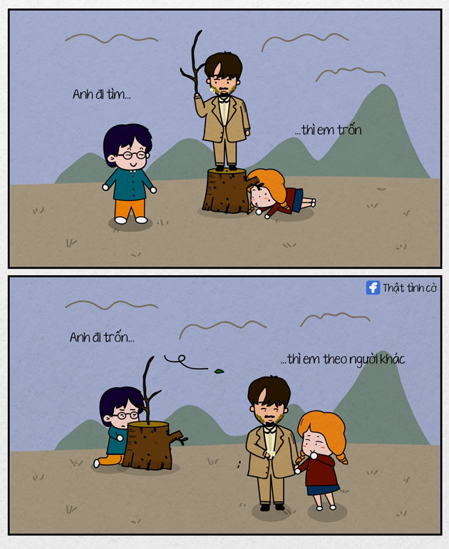 Hình ảnh hài hước Trốn tìm - Đen Vâu