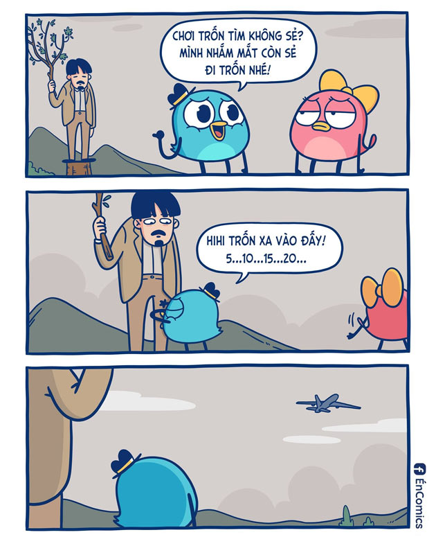 Hình ảnh hài hước Trốn tìm - Đen Vâu