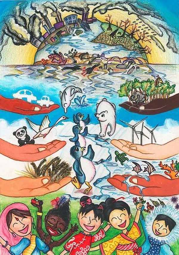 Tranh thế giới trong lương lai