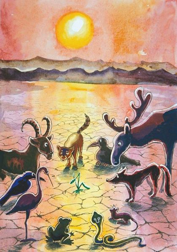 Vẽ tranh Thế giới trong tương lai