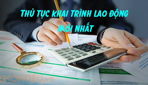 Khai báo tình hình sử dụng lao động qua nộp hồ sơ trực tiếp