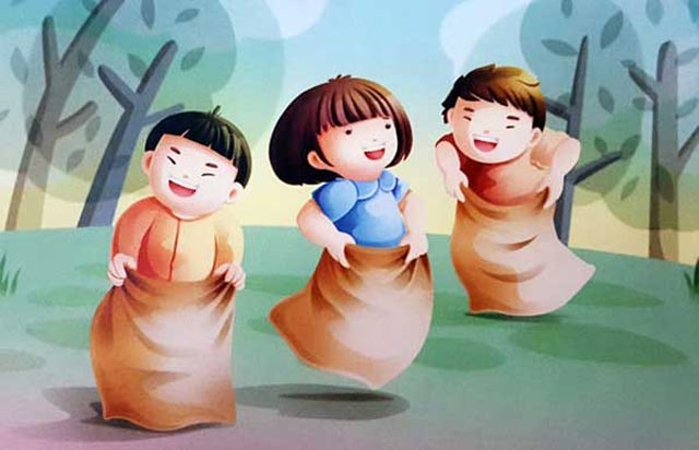 Vẽ tranh Cuộc sống, sinh hoạt, vui chơi: Vui chơi giải trí