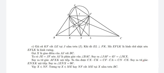 Đáp án thi toán vào lớp 10 2021 Tp HCM