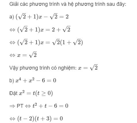 Đáp án thi vào lớp 10 môn Toán An giang