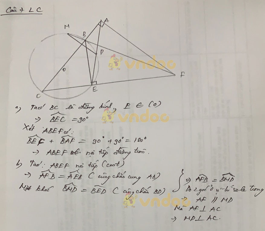 Đáp án đề thi vào lớp 10 môn Toán tỉnh Lào Cai năm 2021