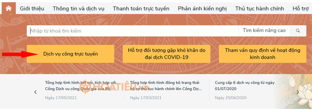 Khai báo tình hình sử dụng lao động qua cổng dịch vụ công