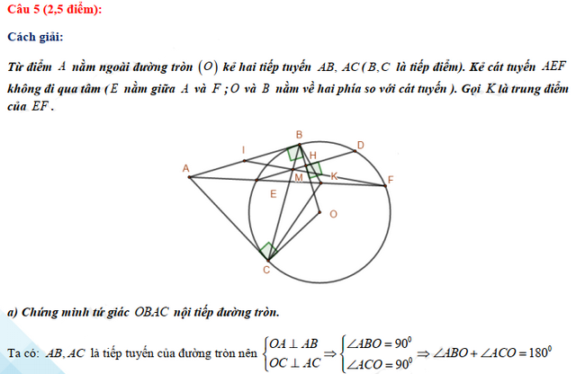 Đáp án đề thi tuyển sinh lớp 10 môn Toán Bình Phước 2021