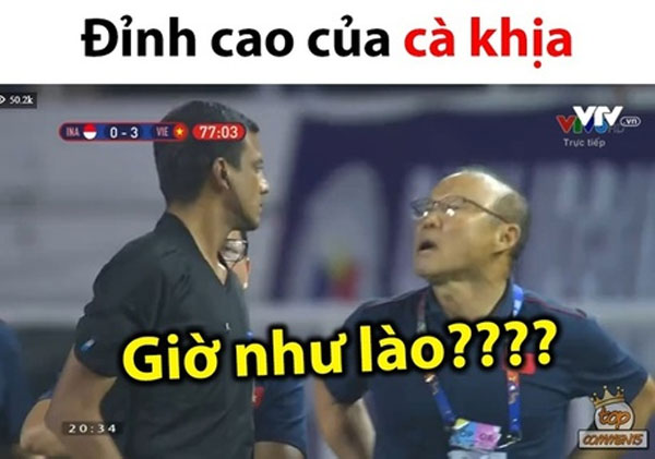 Ảnh chế thầy Park