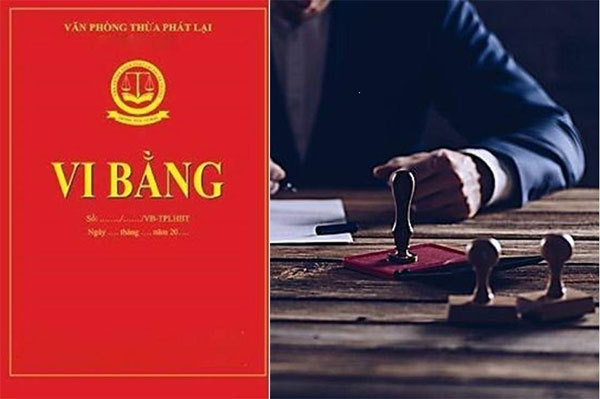Lập vi bằng hết bao nhiêu tiền?