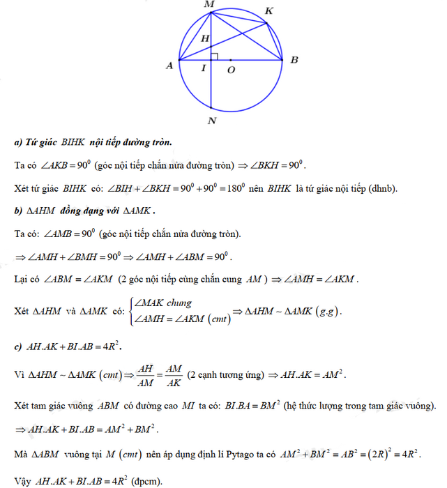 Đáp án đề thi vào lớp 10 Toán tỉnh Quảng Bình 2021