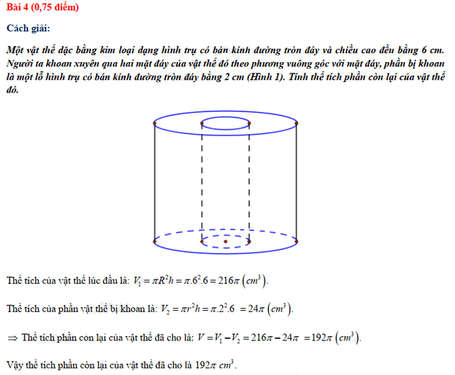 Đáp án đề thi vào lớp 10 năm 2021 môn Toán Tp Hải Phòng