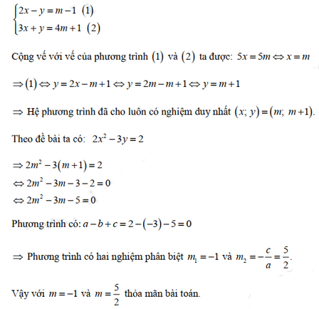 Đáp án đề thi vào lớp 10 năm 2021 môn Toán tỉnh Phú Thọ