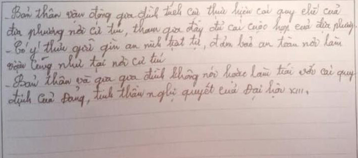 Bài thu hoạch Nghị quyết 13 dành cho Đảng viên giáo viên