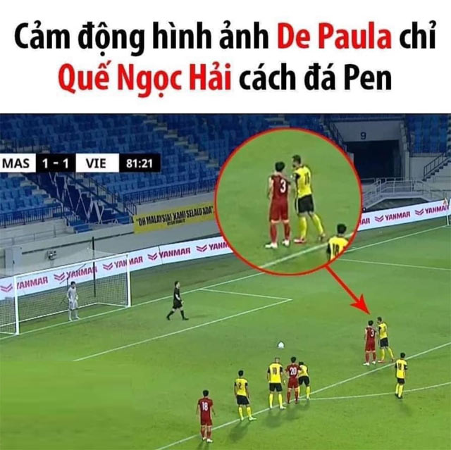 Ảnh chế Việt Nam - Malaysia 2021