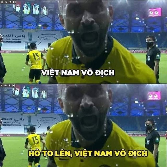 Ảnh chế Việt Nam - Malaysia 2021