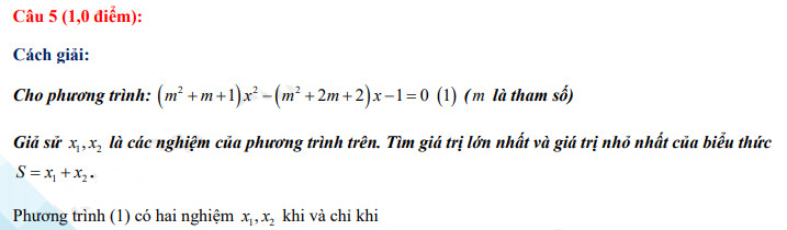 Đáp án đề thi vào lớp 10 năm 2021 môn Toán tỉnh Cao Bằng