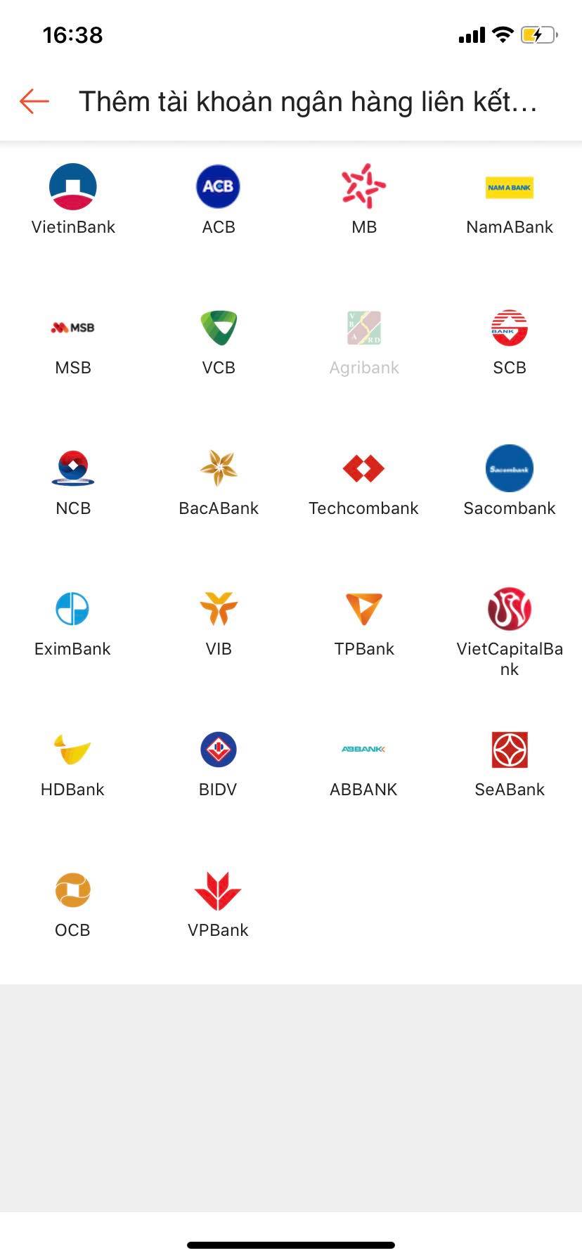 Cách liên kết ví ShopeePay với ngân hàng