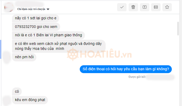 CSGT có gọi điện thông báo phạt nguội không?