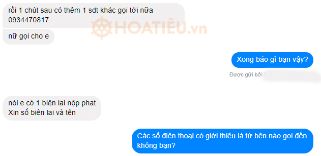 CSGT có gọi điện thông báo phạt nguội không?