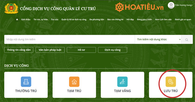 Cách đăng ký lưu trú online 