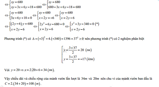 Đáp án đề thi vào lớp 10 năm 2021 môn Toán tỉnh Hà Nam
