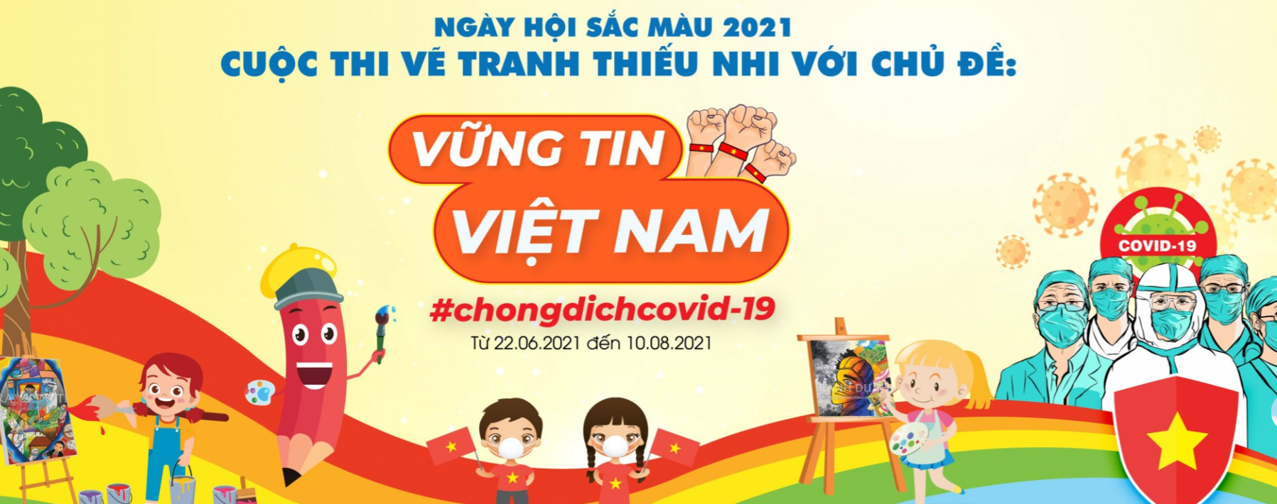 Thể lệ cuộc thi vẽ tranh Vững tin Việt Nam